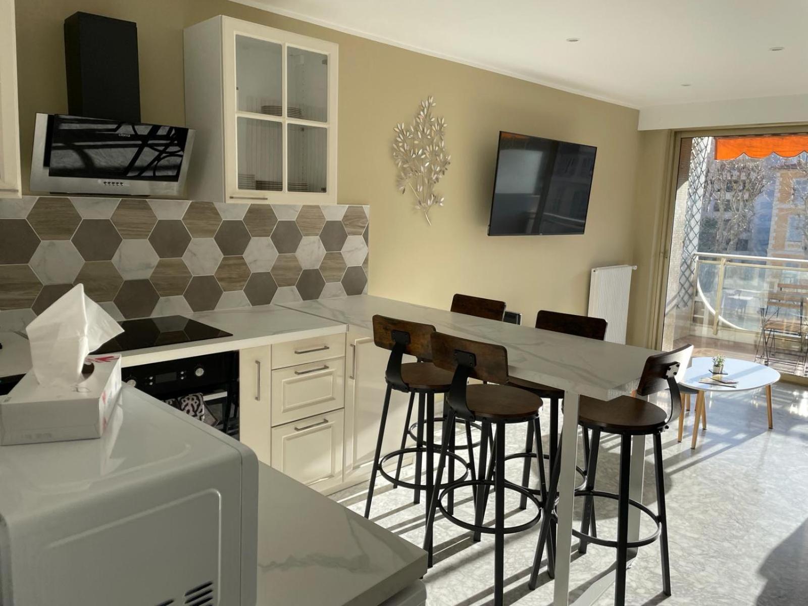 Immeuble Le Regency, Appartement 4 Pieces, 80 Metres De La Plage Menton Bagian luar foto