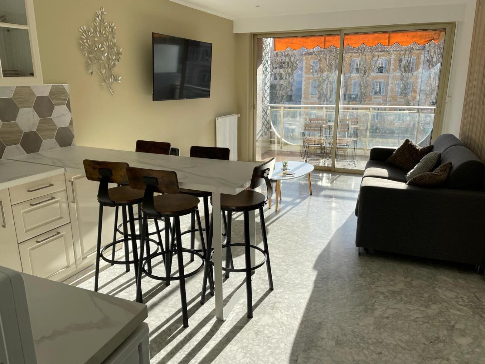 Immeuble Le Regency, Appartement 4 Pieces, 80 Metres De La Plage Menton Bagian luar foto